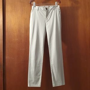 Burberry beige cotton chinos slim fit